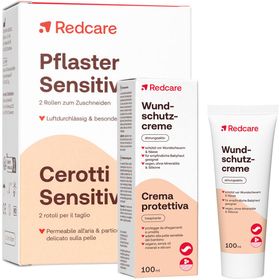 Redcare Pflaster Sensitiv & Redcare Wundschutzcreme