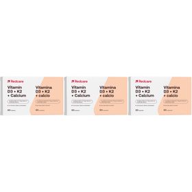 Redcare Vitamin D3, K2 und Calcium - Jetzt 20% sparen mit Code "20familie"*