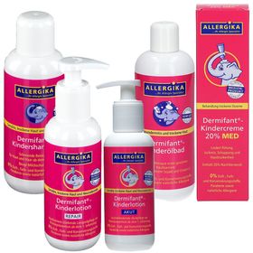 Dermifant® Starterset bei Neurodermitis, Juckreiz, Ekzemen, trockener, schuppiger Haut bei Babys & Kids