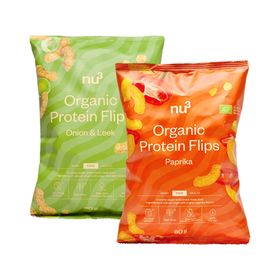 nu3 Organic Protein Flips, Paprika + Zwiebel-Lauch