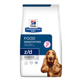 Hill's PRESCRIPTION DIET z/d Trockenfutter für Hunde bei Futtermittelempfindlichkeiten
