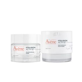Avène Hyaluron Activ B3: Zellerneuernde Tagescreme + Multi-intensive Nachtcreme mit Niacinamid und Hyaluronsäure