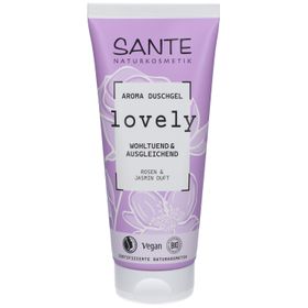 SANTE® Aroma Duschgel lovely Rose & Jasmin – wohltuend & ausgleichend