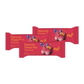 nu3 Nature's Power Bar - Fire Energy x3