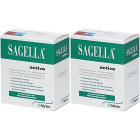 SAGELLA active Intim-Reinigungstücher