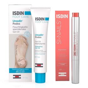 ISDIN® Si-Nails Nagelhärter + ISDIN Ureadin® Podos Gel-Oil Fußcreme