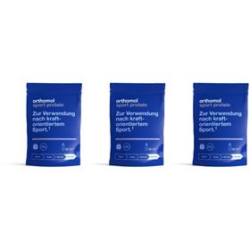 Orthomol Sport protein - Regeneration nach dem Kraftsport - Eiweißpulver mit Kreatin und BCAA - Vanille-Geschmack - Pulver