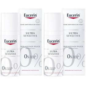 Eucerin UltraSensitive Beruhigende Pflege für Trockene Haut – mindert die Überempfindlichkeit der Haut