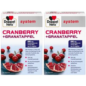 Doppelherz® system CRANBERRY + GRANATAPFEL