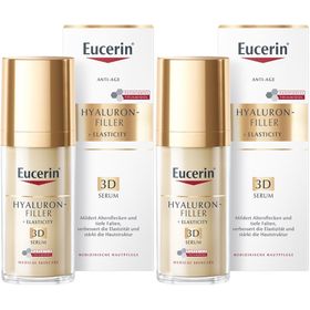 Eucerin® HYALURON-FILLER + ELASTICITY 3D Serum – Anti-Aging Serum für reife Haut – Hautpflege gegen Altersflecken und Falten