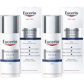 Eucerin Hyaluron-Filler 5% Urea Tagespflege – mildert sichtbar Falten und spendet intensive Feuchtigkeit
