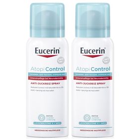 Eucerin® AtopiControl Anti-Juckreiz Spray – Sofort lindernde Wirkung bei Neurodermitis und sehr trockener Haut