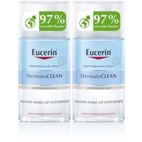 Eucerin DermatoCLEAN Augen-Make-Up-Entferner – Entfernt sanft Mascara, ohne empfindliche Haut auszutrocknen