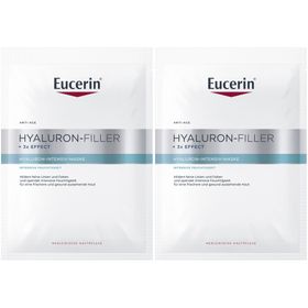 Eucerin® Hyaluron-Filler + 3x Effect Hyaluron-Intensiv-Maske – kühlende Tuchmaske mit Hyaluronsäure für sofort glattere und intensiv durchfeuchtete Haut