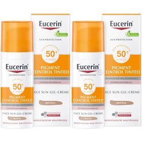 Eucerin® Pigment Control Tinted Face Sun Gel-Creme LSF 50+ – Getönter Sonnenschutz gegen Pigmentflecken – Mittel