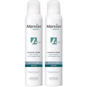 Allpresan diabetic MIKROSILBER REPAIR Schaum-Creme