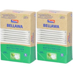 BELLAWA Natural Wattestäbchen