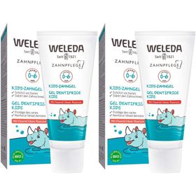Weleda Kids-Zahngel mit Fluorid, Kinder 0-6 Jahre, Schützt vor Karies, stärkt den Zahnschmelz
