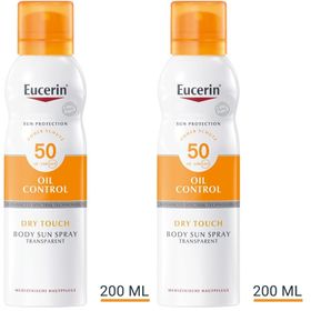 Eucerin® Oil Control Dry Touch Spray LSF 50 – Sonnenschutzspray, auch für empfindliche und zu Akne neigende Haut