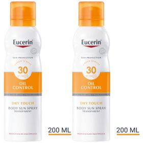 Eucerin® Oil Control Dry Touch Spray LSF 30 – Sonnenschutzspray, auch für empfindliche und zu Akne neigende Haut