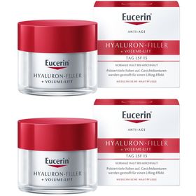 Eucerin Hyaluron-Filler Tagespflege für normale bis Mischhaut – Glättet Falten, pflegt die Haut & beugt vorzeitiger Hautalterung vor
