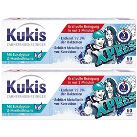 KUKIS Zahnspangenreiniger Tabs