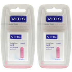 VITIS® whitening Zahnfloss gewachst