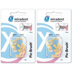 miradent Pic-Brush® Ersatz-Interdentalbürsten gelb x-fine 1,8 mm
