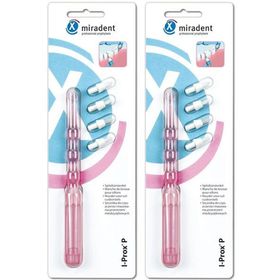 miradent I-Prox® P Sulcusbürsten-Kit pink transparent