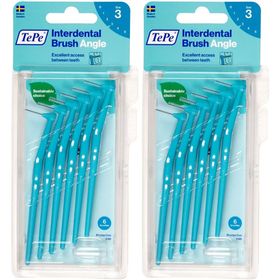 TePe Angle Interdentalbürsten 0,6 - 1,1 mm blau