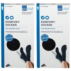 provital Komfortsocken Gr. 39-42 marine