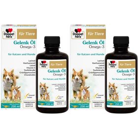 Doppelherz für Tiere Gelenk Öl Omega-3 für Katzen und Hunde