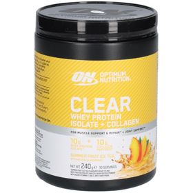 OPTIMUM NUTRITION® Clear Whey Protein Isolate + Collagen SUMMER FRUIT ICE TEA