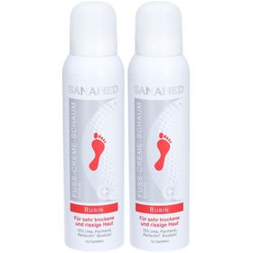 SANAMED Fuß-Creme-Schaum basisch RUBIN