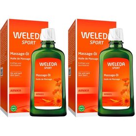 Weleda Massageöl Arnika - die Massge ist durchblutungsfördernd, durchwärmt und lockert Muskeln