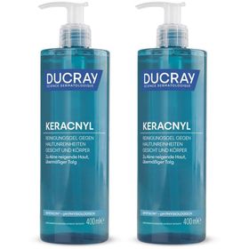DUCRAY KERACNYL Waschgel - Reinigung bei unreiner Haut, Pickel und Akne