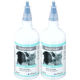 HexoClean® Ohrreiniger für Hunde und Katzen