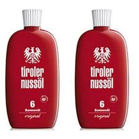 Original Tiroler Nussöl Sonnenöl wasserfest LSF 6