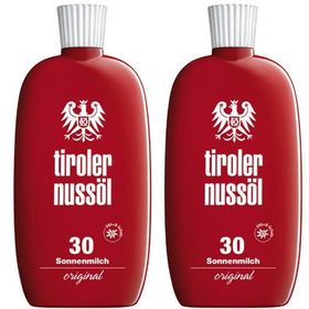 Tiroler Nussöl original Sonnenmilch wasserfest LSF 30