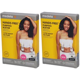 medela Hands-free™ Abpump-Bustier schwarz, Gr. M