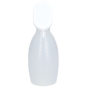 FRANK® Urinflasche mit Deckel für Frauen