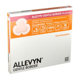 ALLEVYN® Gentle Border Multisite 17,1 x 17,9 cm