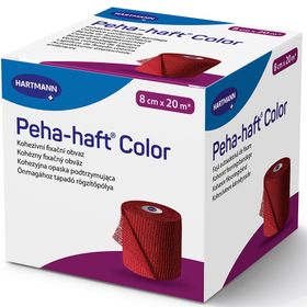 Hartmann Peha-haft Kohäsive Fixierbinde 8 cm x 20 m rot