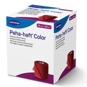 Hartmann Peha-haft Kohäsive Fixierbinde 10 cm x 20 m rot