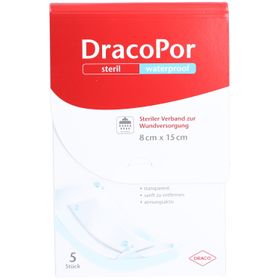 DracoPor waterproof 8 x 15 cm steril