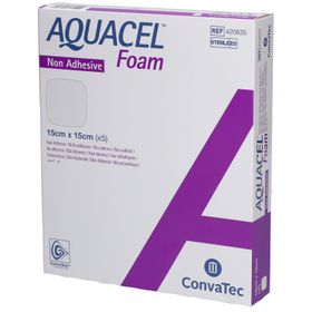 AQUACEL™ Foam nicht adhäsiv 15x15 cm Verband