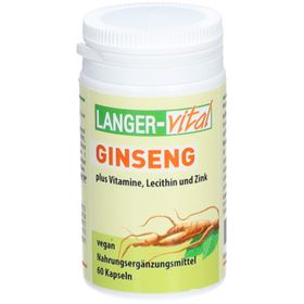 LANGER-vital Ginseng Plus Vitamine, Lecithin und Zink