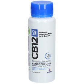 CB12 Mundspülung: Mundwasser mit Zinkacetat & Chlorhexidin gegen schlechten Atem & Mundgeruch