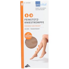 PROVITAL 40den Stützkniestrümpfe Gr.35-38 puder