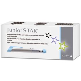 JuniorSTAR® Injektionsgerät silber